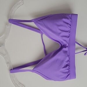 Body Glove Women's Smoothies Drew D-F Cup Purple Swim Top- Size DD Cup- New!